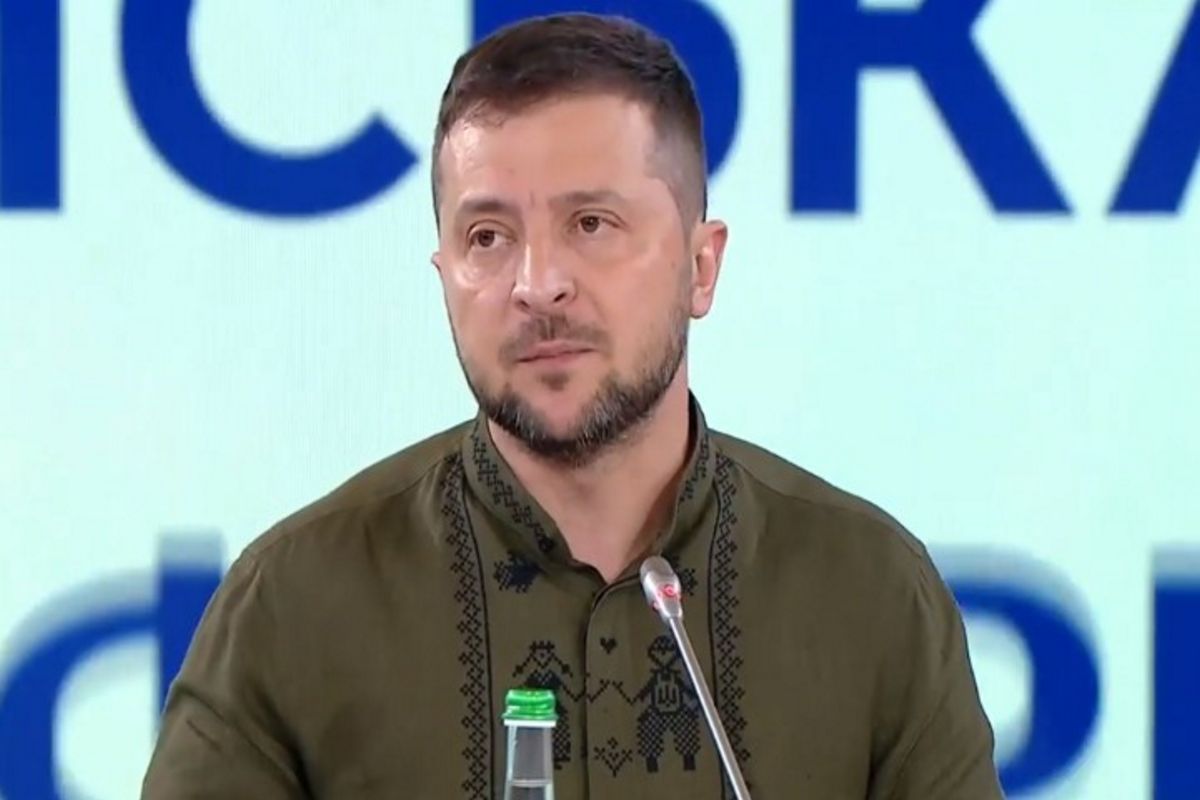 Zelenskyj: Krym se spolu s Ukrajinou stane součástí Evropské unie