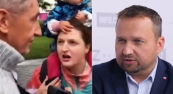 Svého chování nelituje: Žena uvedla, že k jednání ji prý vyprovokovali Babišovi příznivci. Zastal se jí Jurečka