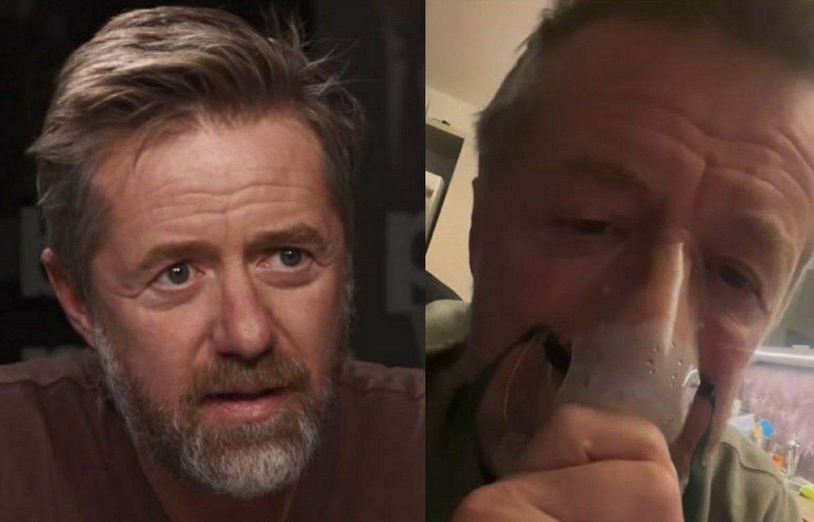 Jiří Langmajer onemocněl: V ruce držel inhalátor a v pozadí hrála hudba na rozloučenou