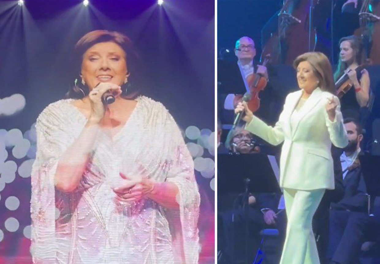 Marie Rottrová O2 Arena Perfektní hlas, noblesa a elegance: Marie Rottrová okouzlila celou O2 ...
