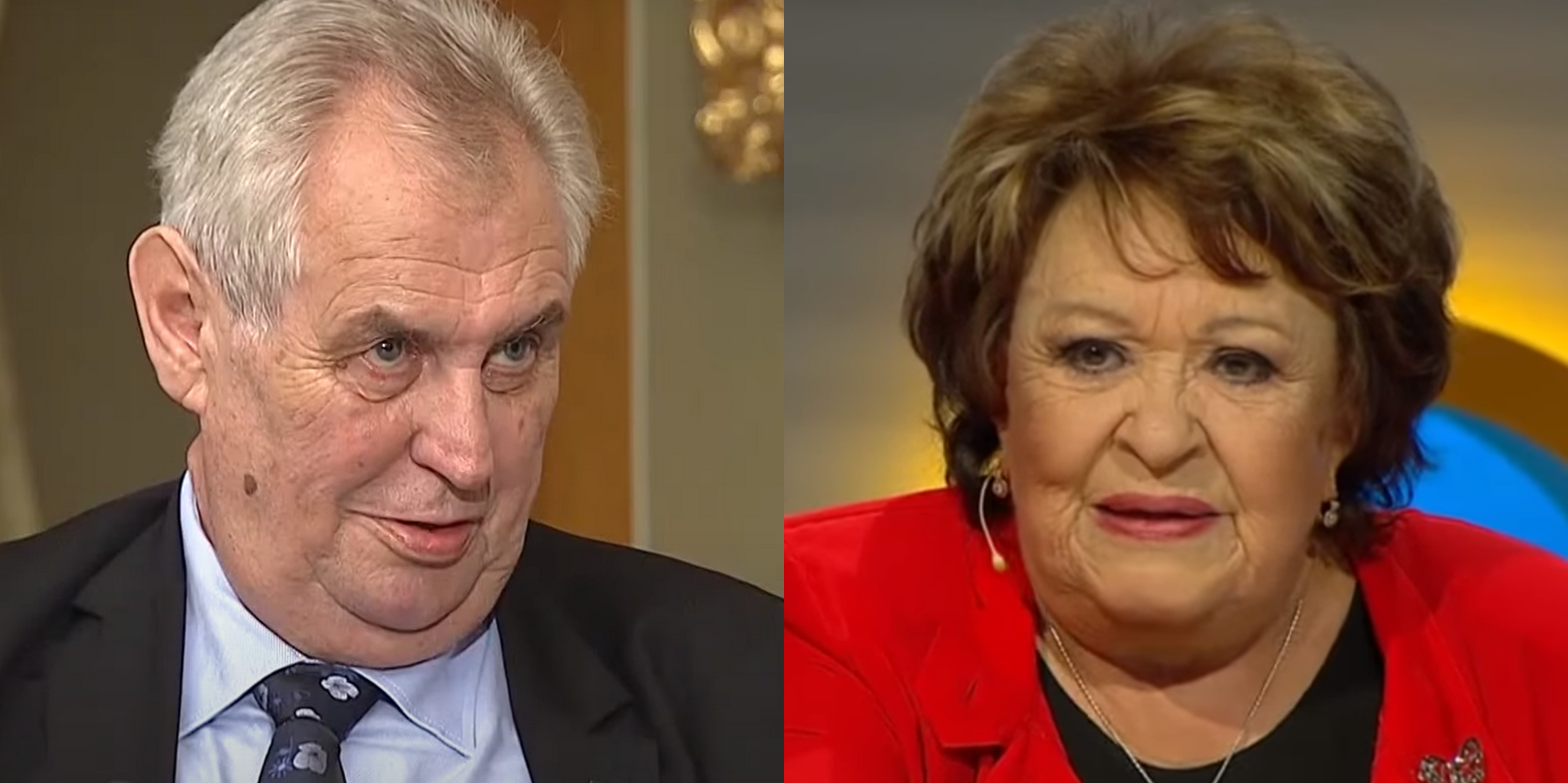 Už mi, lásko, není dvacet let: Jiřina Bohdalová zpívala na setkání s Milošem Zemanem
